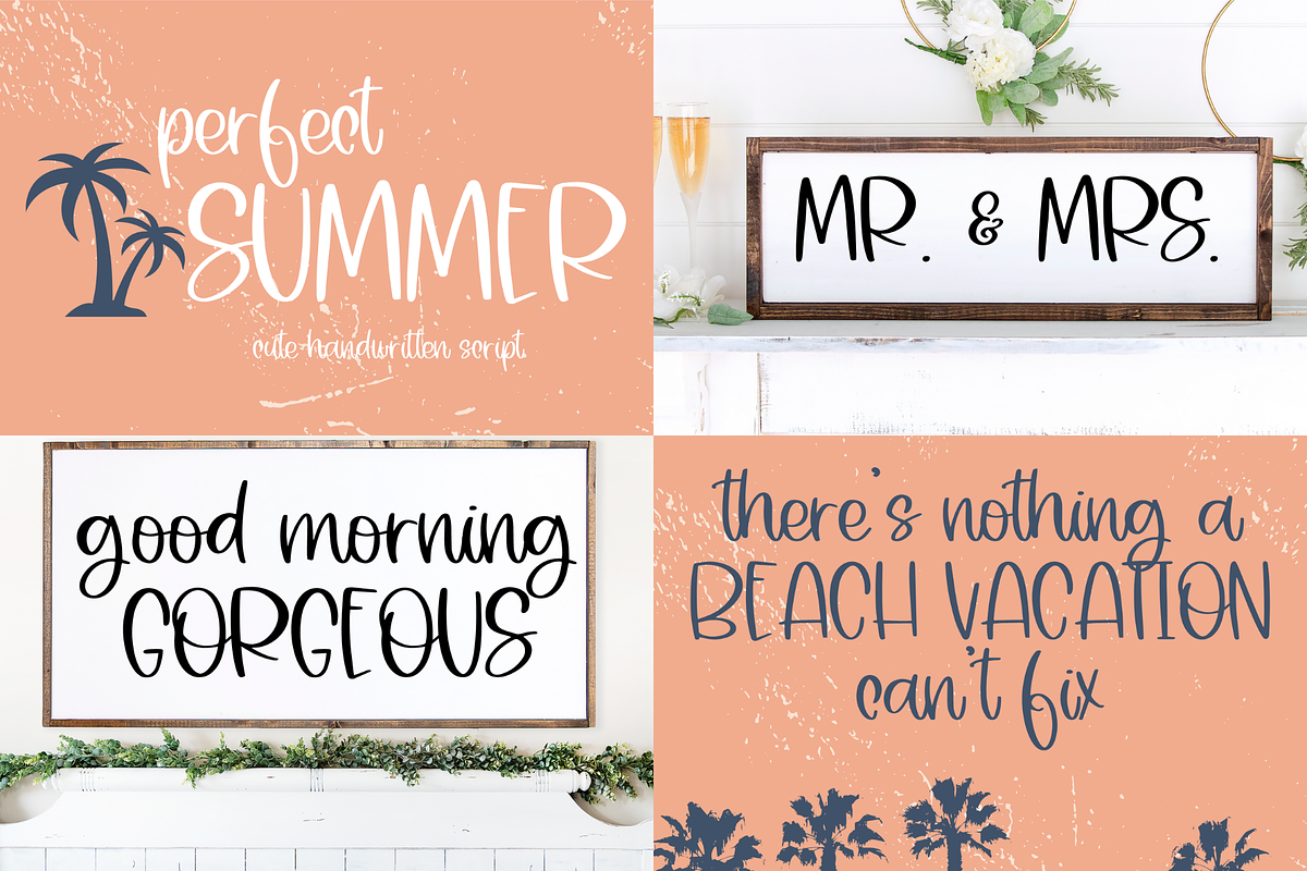 Summer Handwritten Font Bundle, a Handwritten Font by Designing Digitals (Photo 6 of 8)