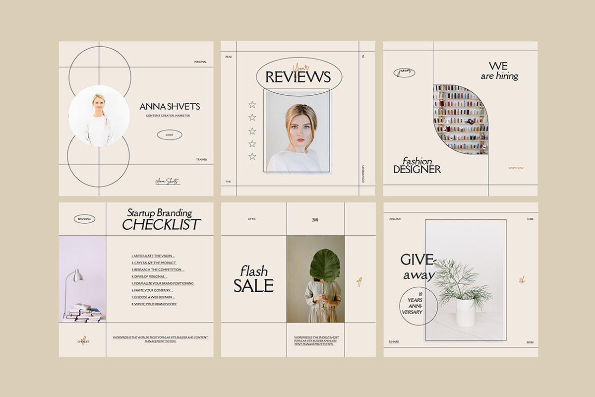 Content Marketing Template PS CANVA, a Social Media Template by goodesign (Photo 12 of 14)