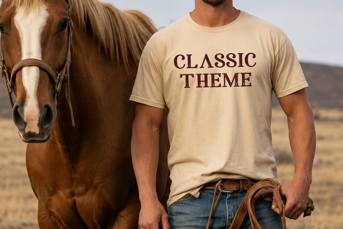 Deluxe Cowboy – Vintage Western, a Sans Serif Font by Limited.studio (Photo 2 of 5)