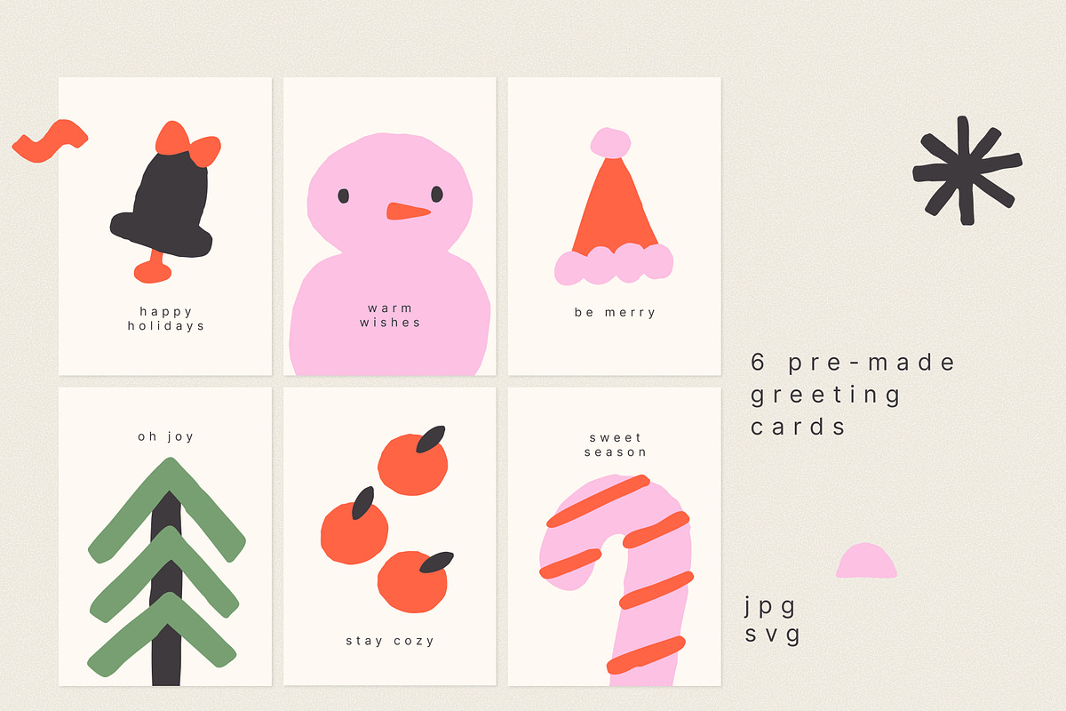 Whimsy bits. Christmas illustrations, an Object Graphic by kondratya (Photo 10 of 12)