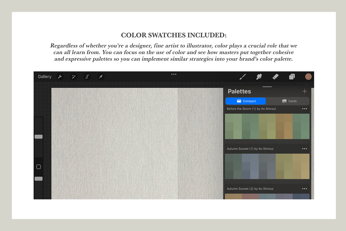Ito Shinsui Procreate Kit, a Brush Add-On by Digi Life (Photo 7 of 10)