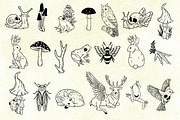 Goblincore SVG/PNG 40 designs Bundle, an Object Illustration by SecondOfJuly (Thumbnail 3 of 4)