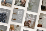 Hormone Instagram Posts Canva, a Templates & Theme by Naturopath Hub (Thumbnail 1 of 9)
