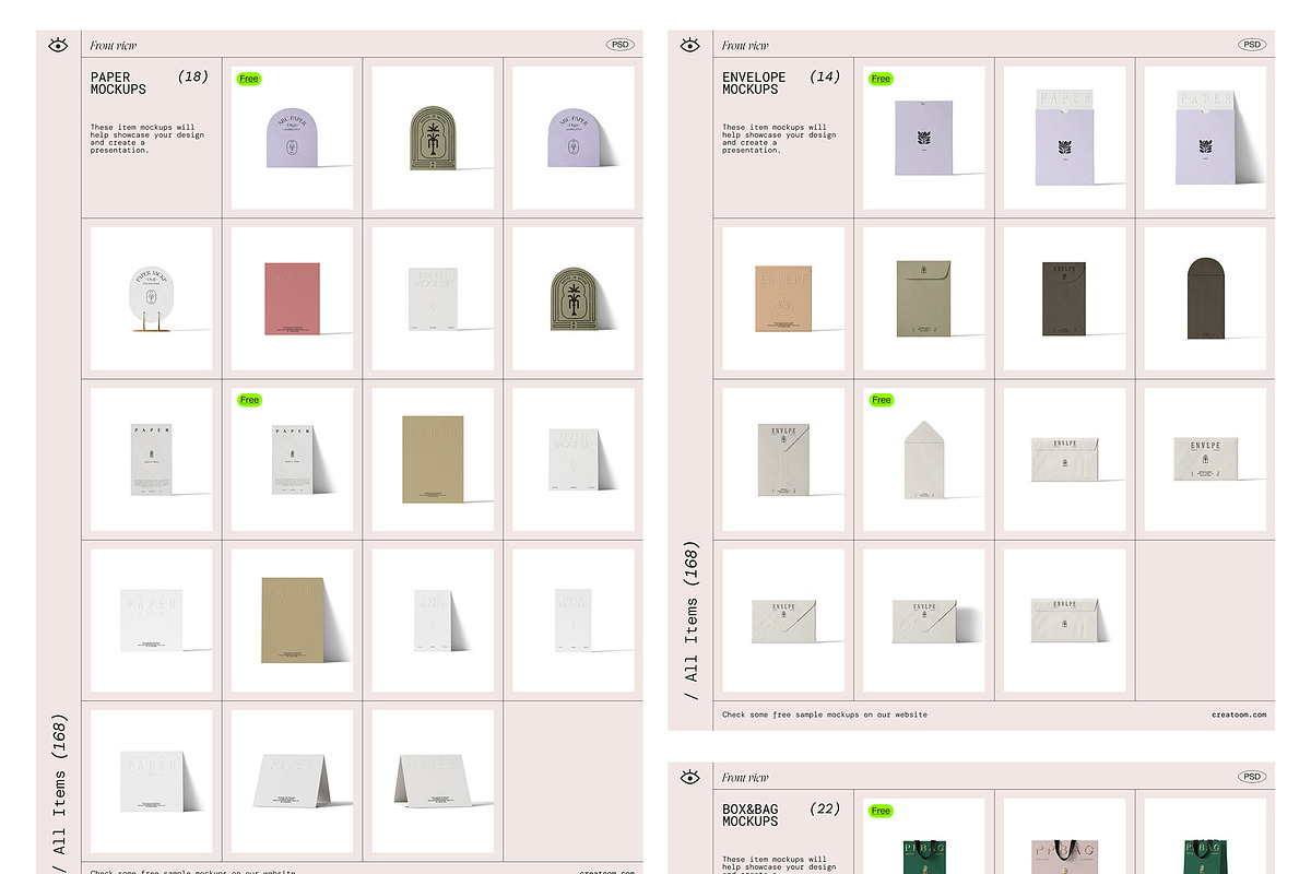 Branding mockup creator (168 PSD), a Product Mockup by Creatoom (Photo 10 of 12)