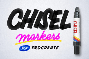 Chisel Brush For Procreate V1.0