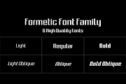 Formetic, a Sans Serif Font by BULENT YUKSEL (Thumbnail 2 of 7)