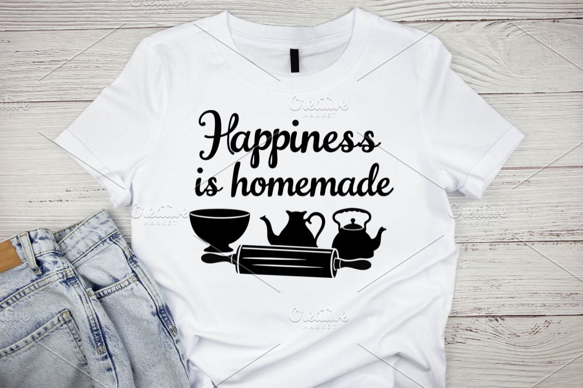 Happiness is Homemade SVG, an Illustration by Awieee1 (Photo 2 of 4)