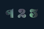 Pole Numerals, a Font by Pedro Azedo (Thumbnail 2 of 5)