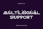 Monage - A Modern Futuristic Font, a Sans Serif Font by Marvadesign (Thumbnail 4 of 5)