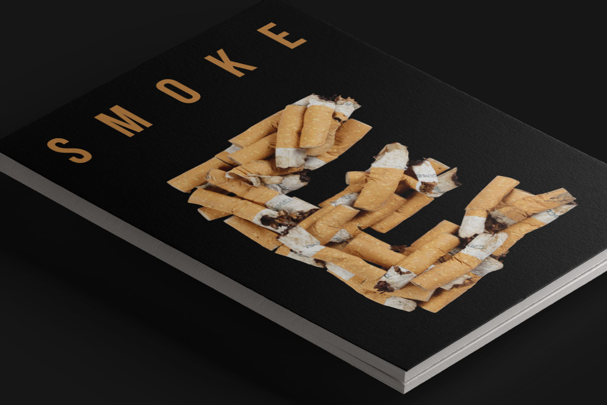 Cigarette Butt Font, a Font by Handmadefont (Photo 7 of 9)