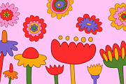HIPPIE 70s FLOWERS-INSTAGRAM CREATOR, an Illustration by okchizh (Thumbnail 10 of 13)