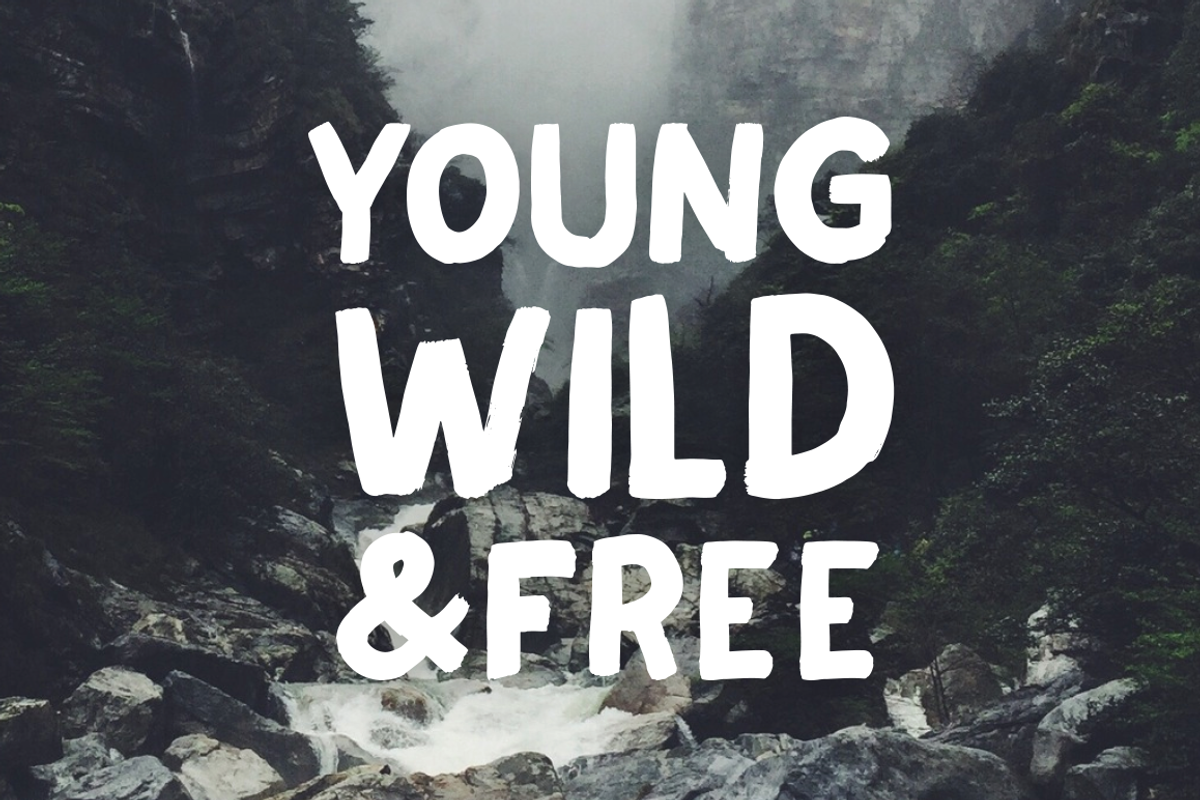 Wild Youth Typeface preview 2