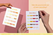 Yellow Color Palette Library, a Print Template by Hell Yeah Designs (Thumbnail 6 of 10)