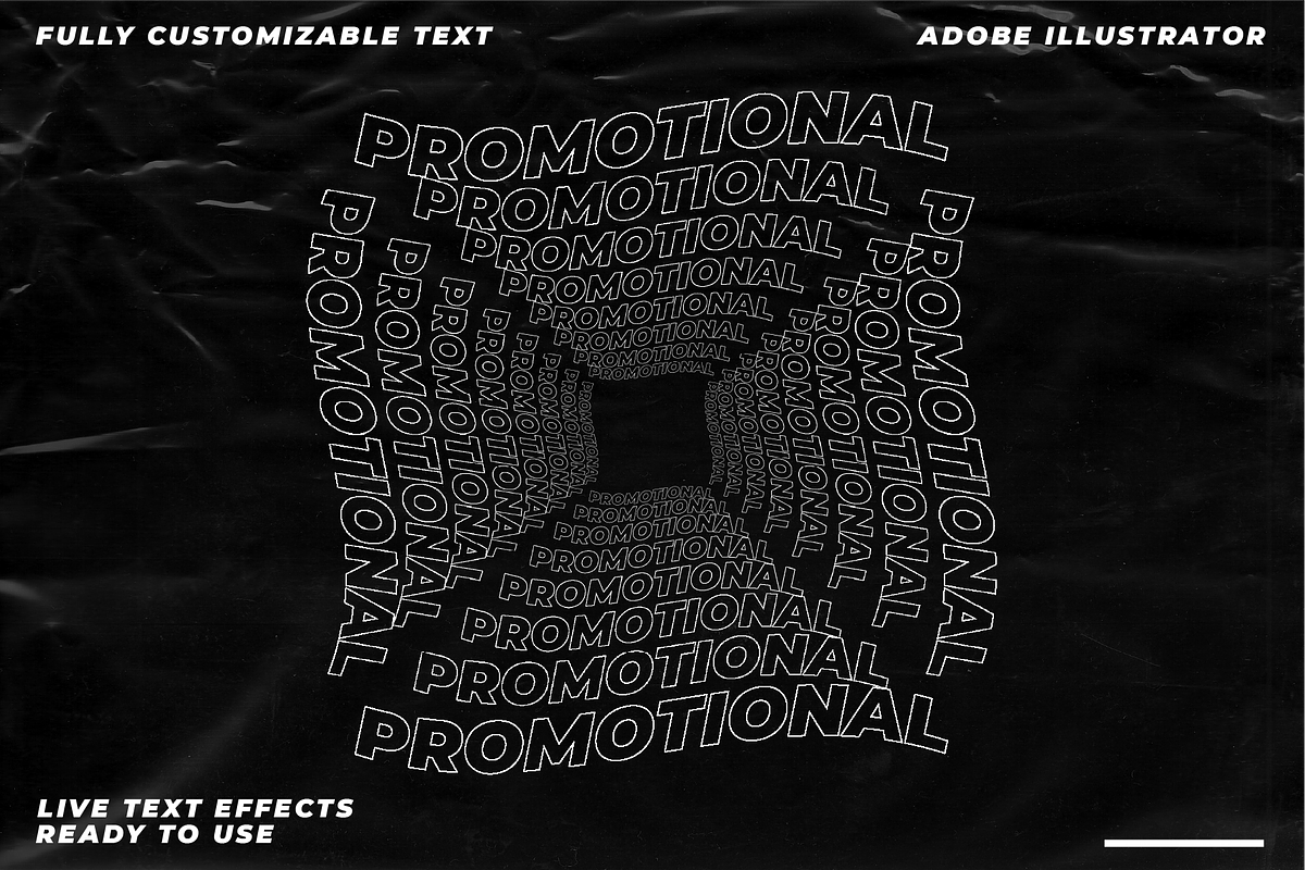 25 Illustrator text effects Kinetic, a Layer Style Add-On by MarioPanDeliver (Photo 8 of 10)