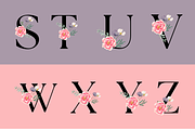 Flower Font, a Design Template by RiyaKhandelwal2 (Thumbnail 5 of 6)