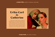 Concrete - Bold Advertising Typeface, a Serif Font by Sohel Studio (Thumbnail 7 of 12)