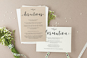 Wedding Information Cards, Sophie, an Invitation Template by Alice Bluefox (Thumbnail 2 of 8)