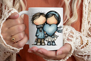 Quirky Valentine Clipart, an Illustration by designcity5 (Thumbnail 5 of 5)