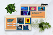 Revrao - NFT Nineties Powerpoint, a Presentation Template by Dhabee (Thumbnail 2 of 7)