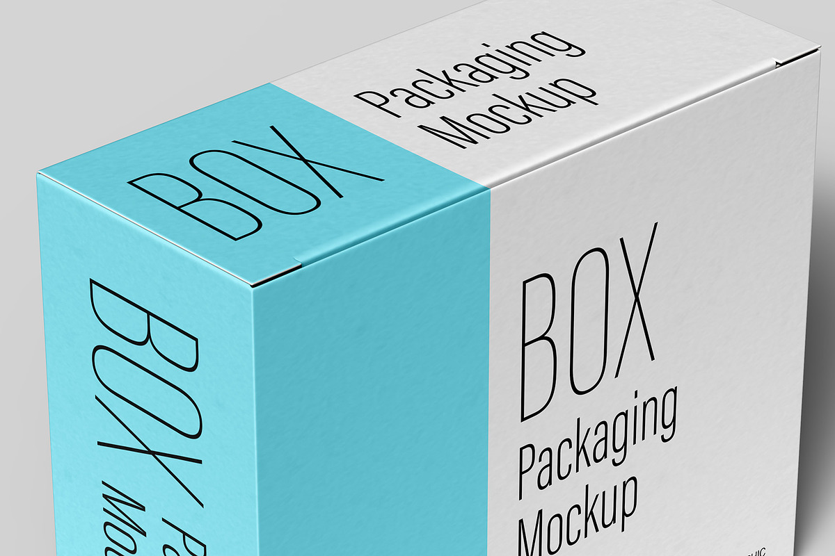 Box Packaging Mockup - 12 views, a Packaging Mockup by Illusiongraphic (Photo 17 of 26)