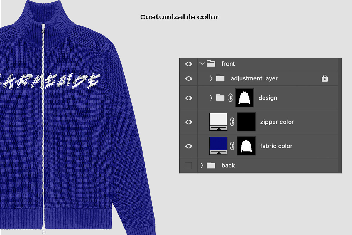 knitted turtle neck mockup, an Apparel Mockup by Barmecide Mockup Studio (Photo 3 of 3)