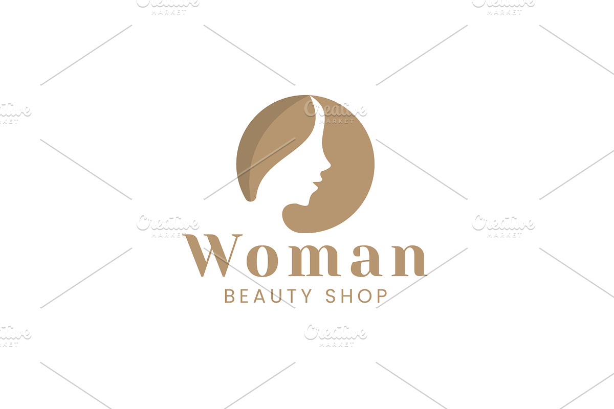 Woman logo vector icon illustration, a Branding & Logo Template by Dyn Studio