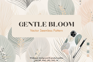 Gentle Bloom Graphic Pattern