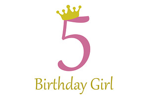 5th birthday girl, an Illustration by Mark1987