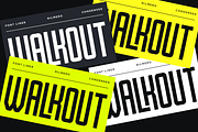 Nilmero - Modern Condensed Font, a Sans Serif Font by Font Liner (Thumbnail 5 of 13)