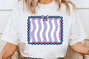 Hand-Drawn Coquette Frame Clipart, an Illustration by Libby Wishes (Thumbnail 2 of 7)