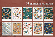 HAPPY CAMPER, a Pattern Graphic by MSNTY STUDIOX (Thumbnail 4 of 28)