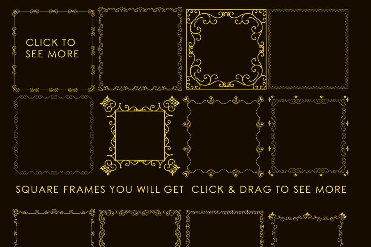 104 Vintage Royal Frames + BONUS, a Decorative Illustration by Design Unique (Photo 9 of 10)