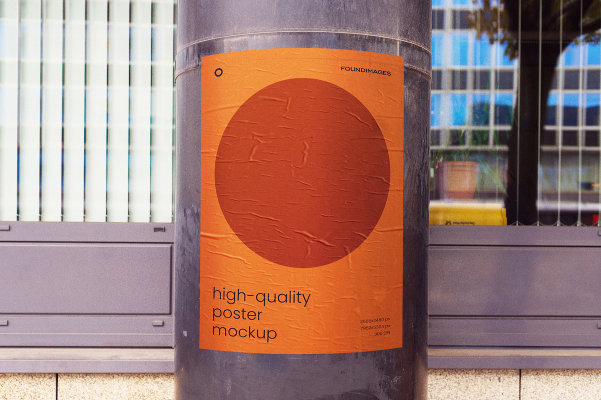 Urban Poster Mockup Template Bundle, an Advertising Mockup by FoundImages (Photo 21 of 52)