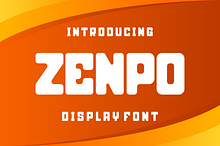Zenpo - Bold Font