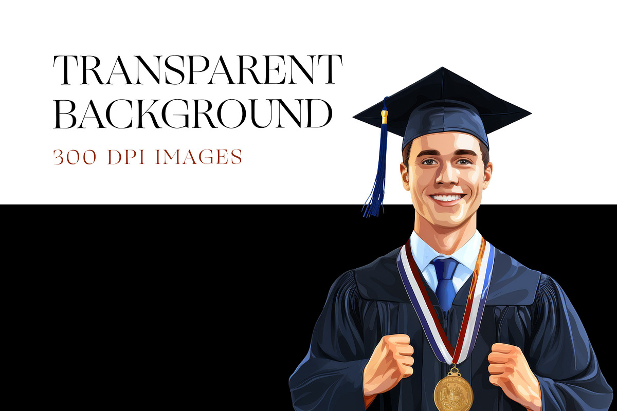 Students Clipart, College Girl, Teen, a Person Illustration by BrushstrokeArtGB (Photo 7 of 9)