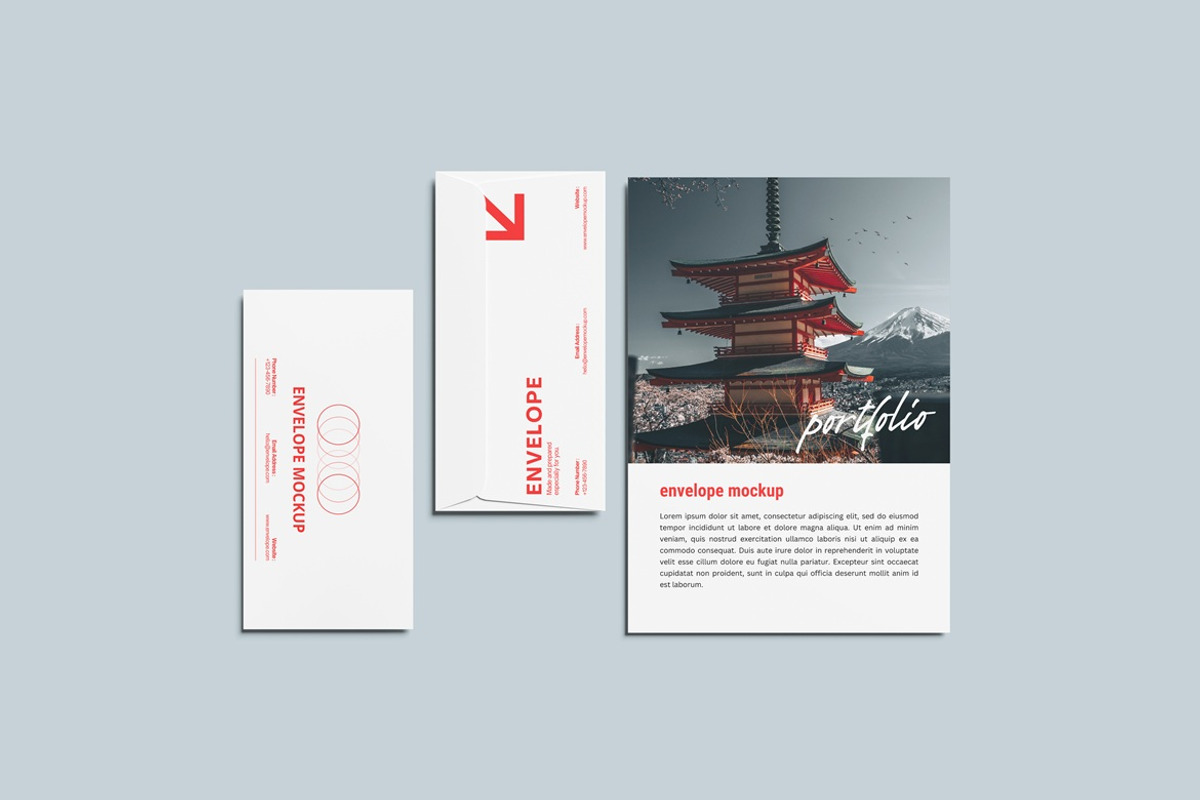 High Quality Envelope Mockup, an Advertising Mockup by GraphicWindow (Photo 3 of 5)