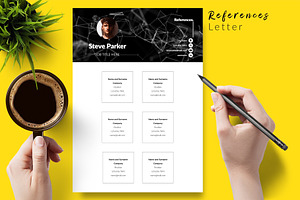 Creative CV Design / Resume - Steve