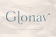 Gloriav, a Serif Font by Glyphofik x GudPap (Thumbnail 1 of 9)