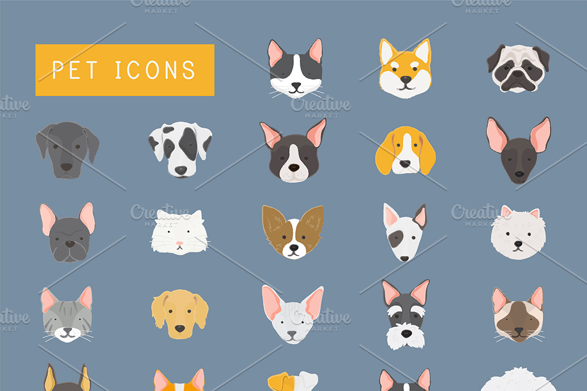 Illustration of cats and dogs, an Animal Illustration by rawpixel