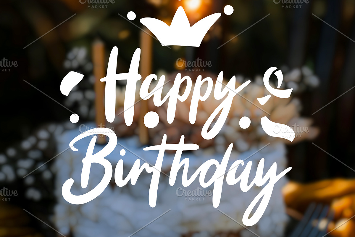 Happy Birthday Text with Stars and H, a Holiday Photo by idea_design (Photo 6 of 10)