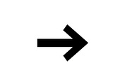 Right Arrow Icon Bundle, an Icon by Artivon (Thumbnail 10 of 10)
