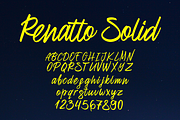 Renatto svg font, a Script Font by MarioPanDeliver (Thumbnail 8 of 8)