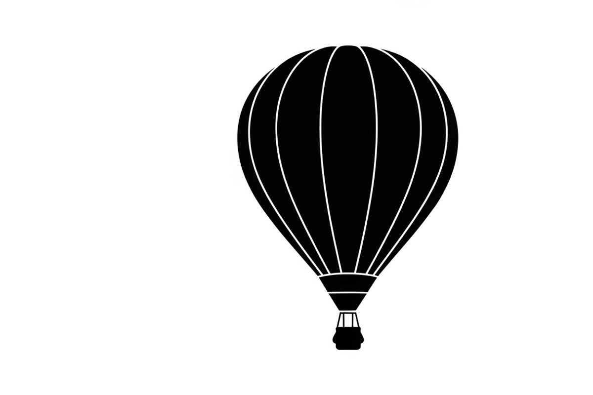 hot air balloon silhouettes, an Illustration by Amazin_art (Photo 2 of 31)