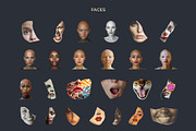 The Face Collage, an Object Graphic by Graphicdome (Thumbnail 6 of 21)