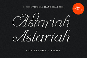 Astariah - Ligature Vintage Font