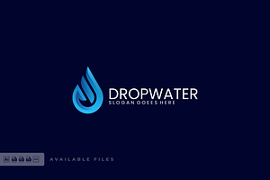 Drop Water Gradient Colorful Logo, a Branding & Logo Template by ivan_artnivora