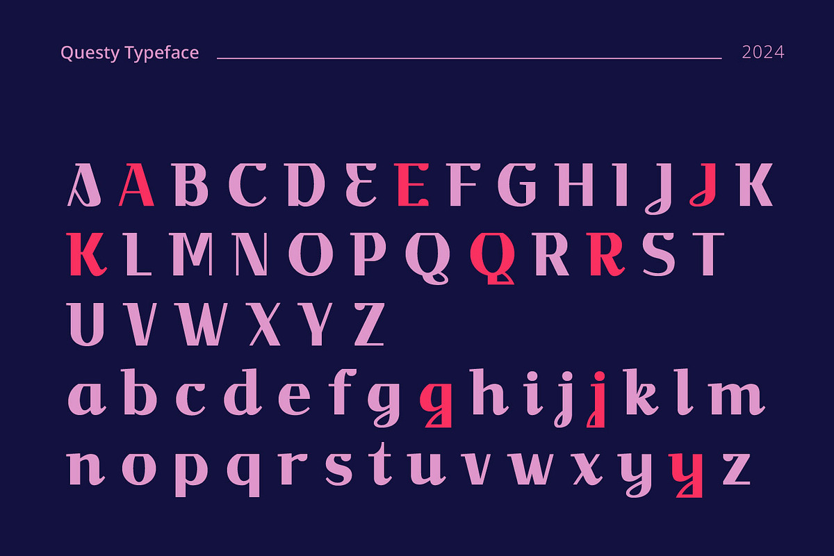 Questy Elegant Decorative Serif, a Serif Font by Patria Ari (P4tcreativa) (Photo 7 of 9)