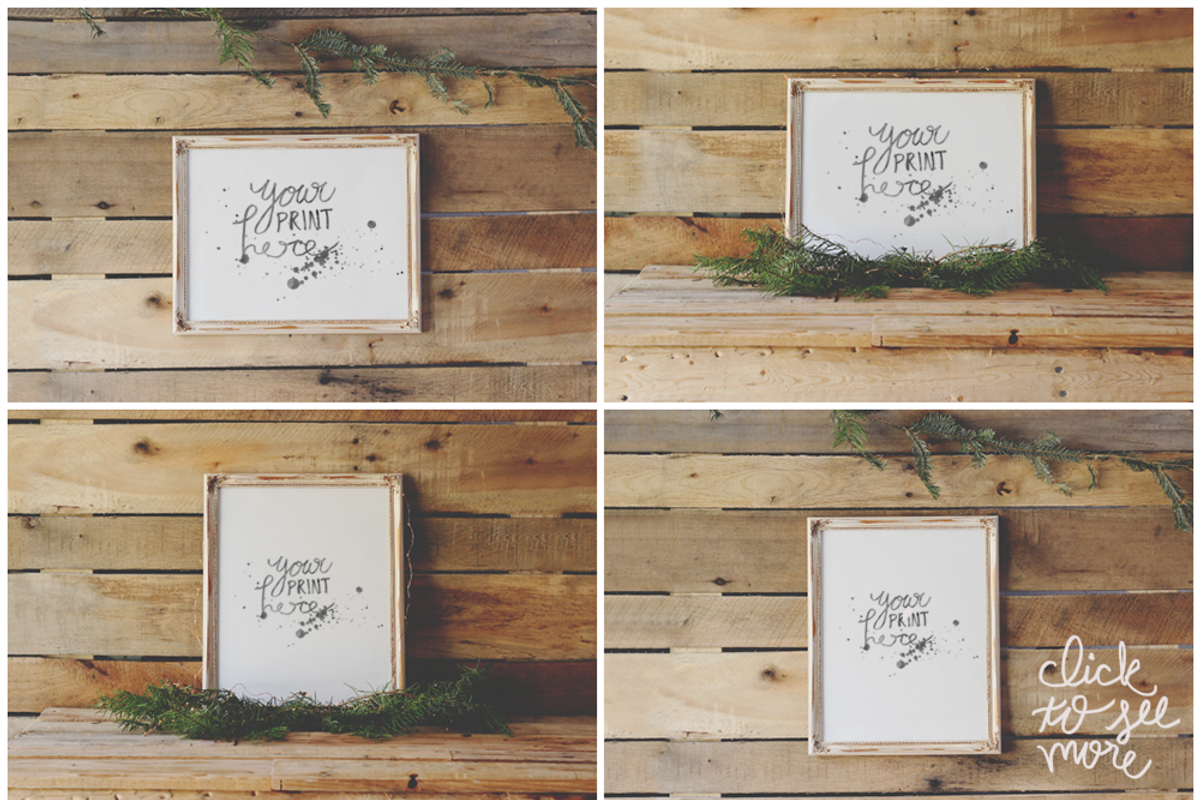 LIMITED TIME PRODUCT: Winter Mockups, a Print Template by WeLivedHappilyEverAfter (Photo 3 of 6)