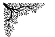 50 Tree Branch Corner Silhouette, a Decorative Illustration by Amazin_art (Thumbnail 37 of 46)