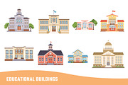 95 Urban, Rural, Municipal Buildings, an Object Illustration by IuliiaSavko (Thumbnail 5 of 14)